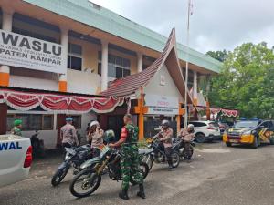 Jelang Pelantikan Bupati, Polres Kampar Patroli Skala Besar